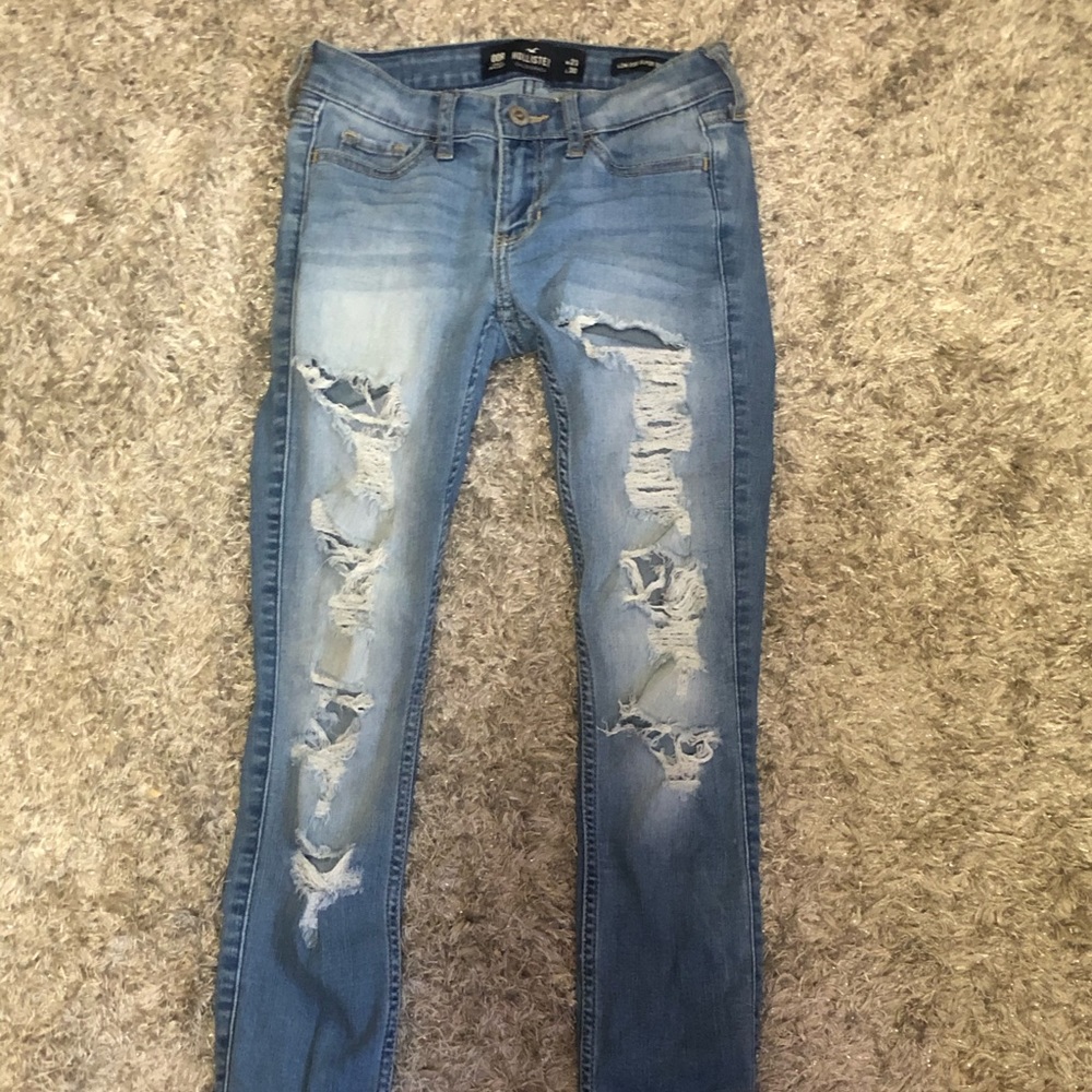 Distressed Hollister Skinny Jeans